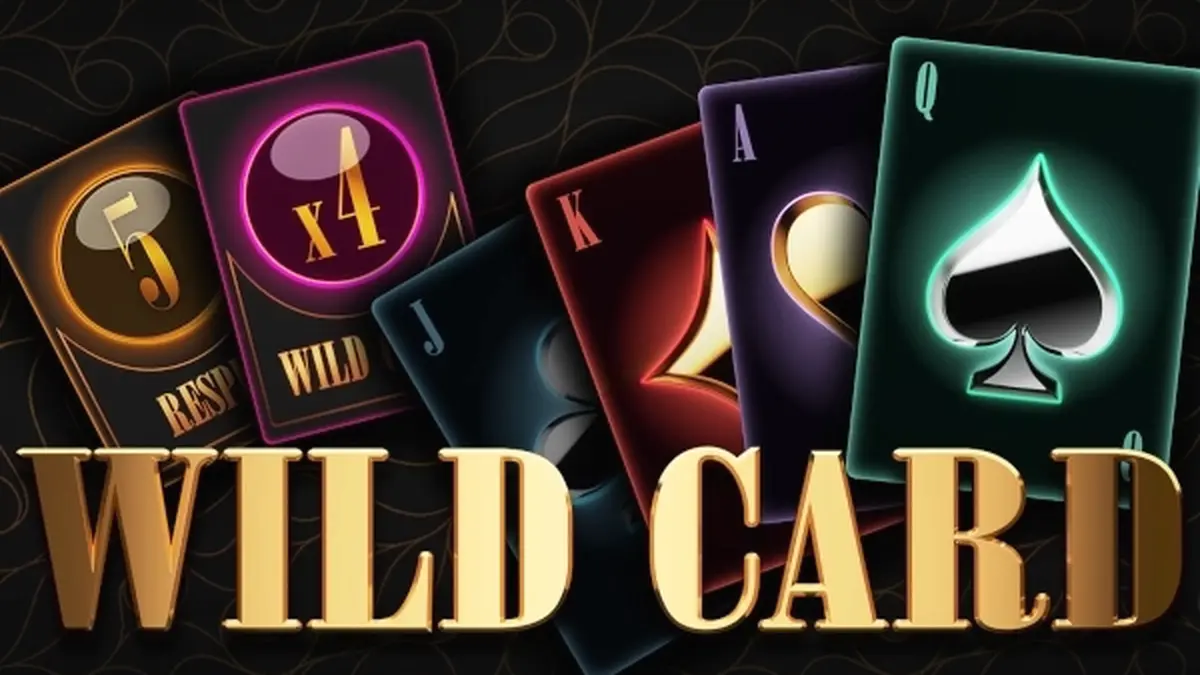 Tampilan antarmuka game slot Wild Card pada perangkat seluler